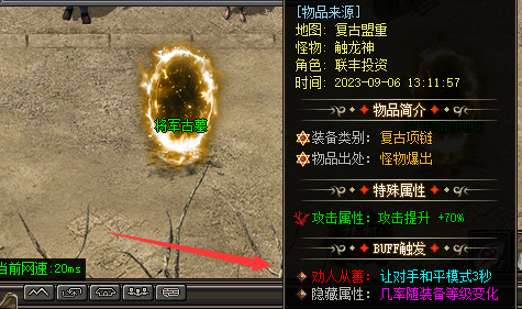 和平装备游戏属性截图